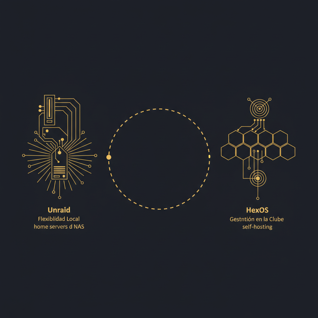 Unraid vs HexOS: ¿Flexibilidad Local o Gestión en la Nube?