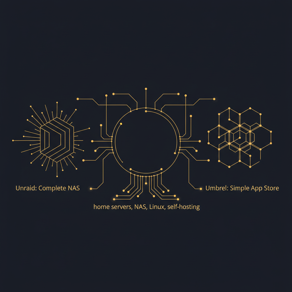 Unraid vs Umbrel: ¿Una Simple App Store o un NAS Completo?